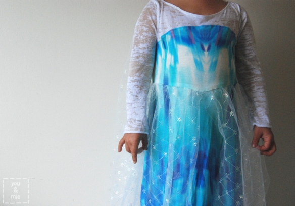 Elsa Inspired Dress by you & mie